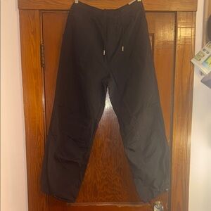 Jordan Brand Black Y2K Parachute Pants – Men’s Medium | NWT
